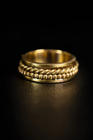 NOIR KALA Bague Méditation
