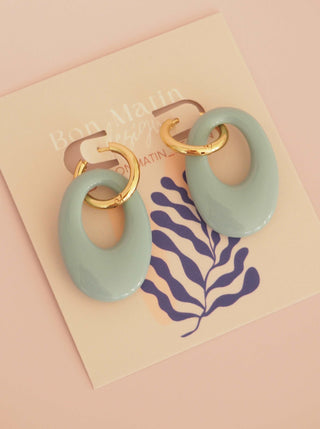 BON MATIN Boucles d'Oreilles Goldie