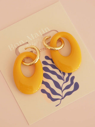 BON MATIN Boucles d'Oreilles Goldie
