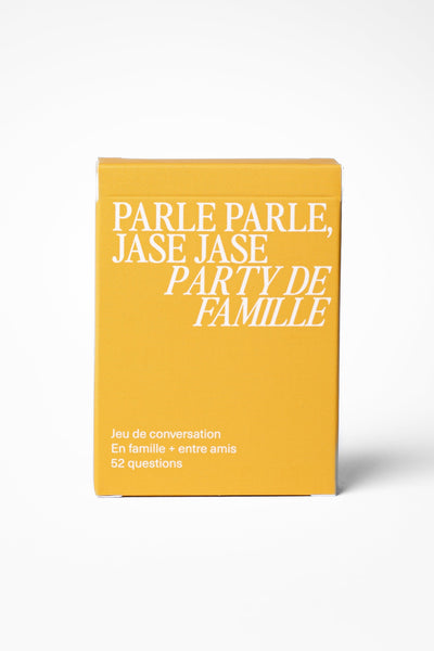 MEYEUR Jeu de Conversation Parle Parle, Jase Jase - Party de Famille