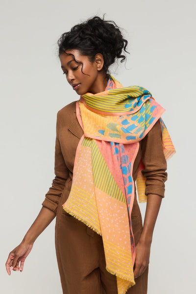 PRINCESS &amp; DRAGON Sonata Scarf - Coral