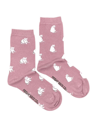 FRIDAY SOCK CO. Socks - White cat 