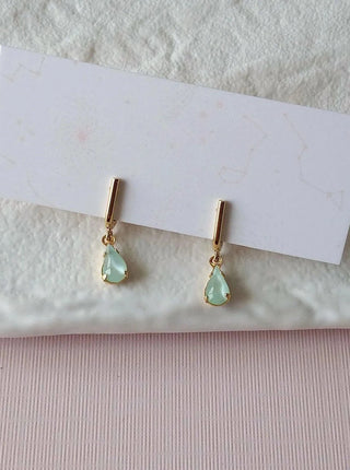 SANDRINE DEVOST Juliette Earrings - Green