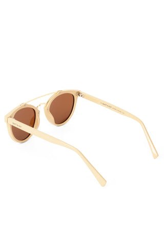 MATT &amp; NAT Aldie Glasses - Nude Brown