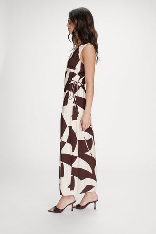 GRACE & MILA Robe Velline - Chocolat