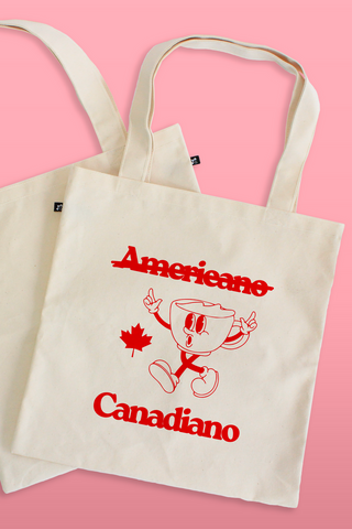 YES MANON Tote Bag - Canadiano