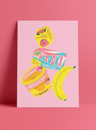 ANNE JULIE DUDEMAINE Poster Stack of Snacks