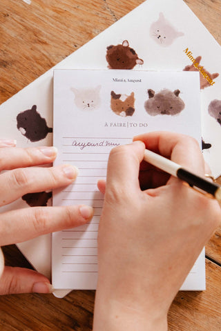 MIMI &amp; AUGUST Purrfect Notepad