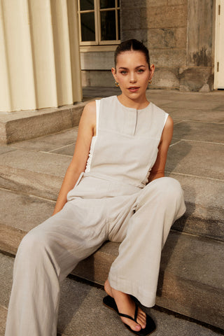 VALERIE C. Linen Pants
