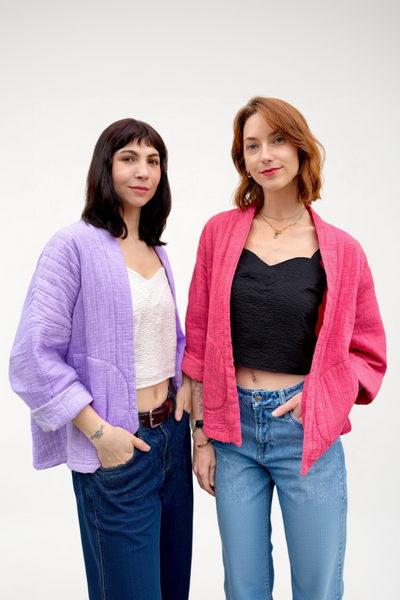 MOONSUN Fleece Kimono Jacket