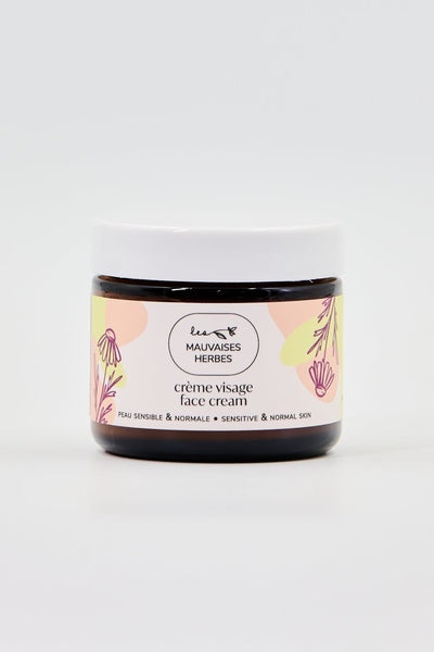 LES MAUVAISES HERBES Crème Visage Camomille