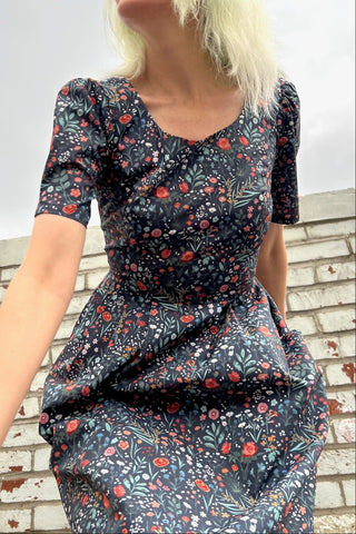 BIRDS OF NORTH AMERICA Winter Chippy Dress - Tramonto