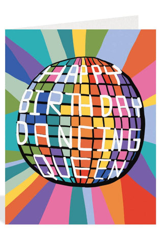 HALFPENNY POSTAGE Dancing Queen Card