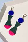 Frosted cobalt blue | Dark green | Bright pink