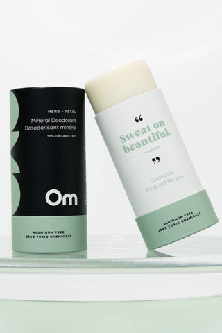 OM ORGANICS Mineral Deodorant - Herb + Petal