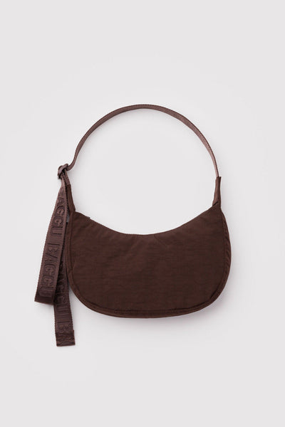BAGGU Small Crescent Nylon Bag - Coffee