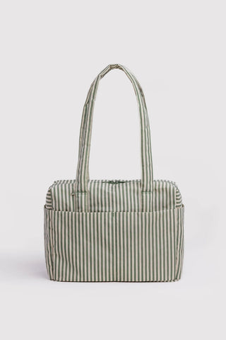 BAGGU Sac Cloud Everyday - Sage Stripe