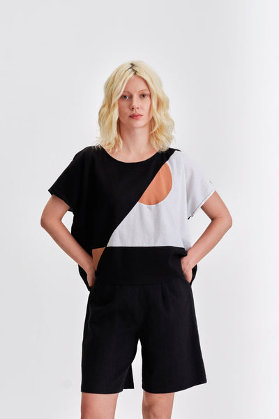 JENNIFER GLASGOW Blouse Kamira - Noir