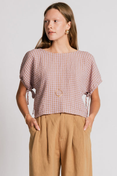 ALLISON WONDERLAND Blouse Swift - Vichy Mauve