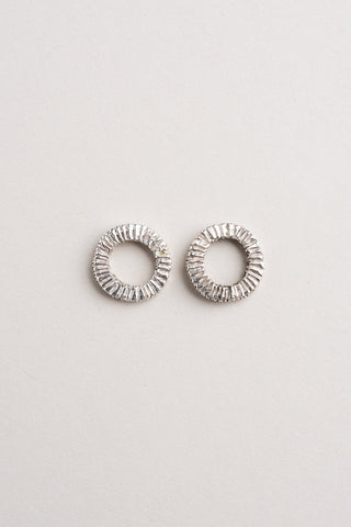 MINERA ATELIER Boucles d'Oreilles Petite Roue Dentelée