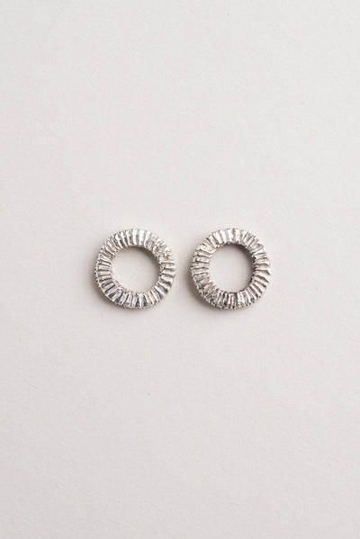 MINERA ATELIER Small Gear Wheel Earrings