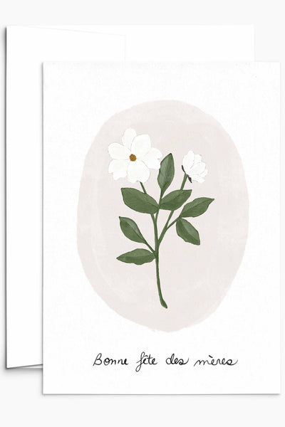 MIMI & AUGUST White Flower Card Mother's Day