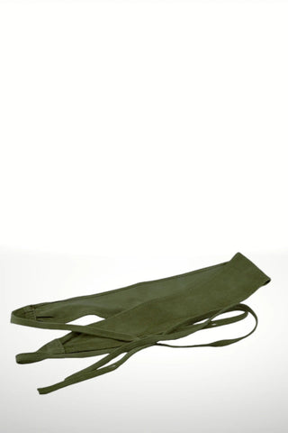 ITALIAN'S LEATHER Suede Scarf Belt