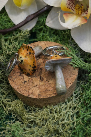 MYCẼA Boucles d'Oreilles Botanica Orchidia