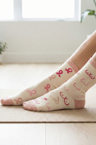 FRIDAY SOCK CO. Socks - Breast Cancer TDG