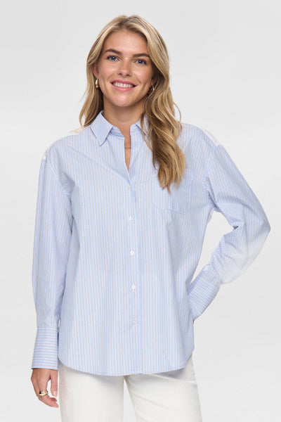 NUMPH Nusammie Shirt - Blue