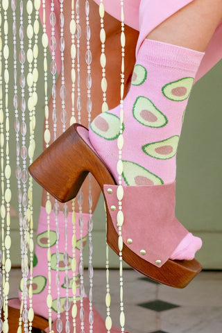 COUCOU SUZETTE Avocado Socks