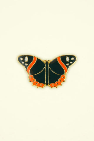COUCOU SUZETTE Black Butterfly Pin