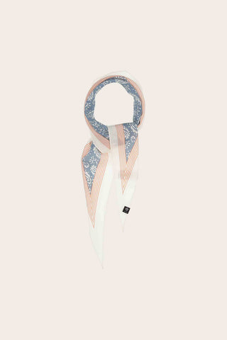 FRAAS Diamond Paisley Pattern Silk Scarf