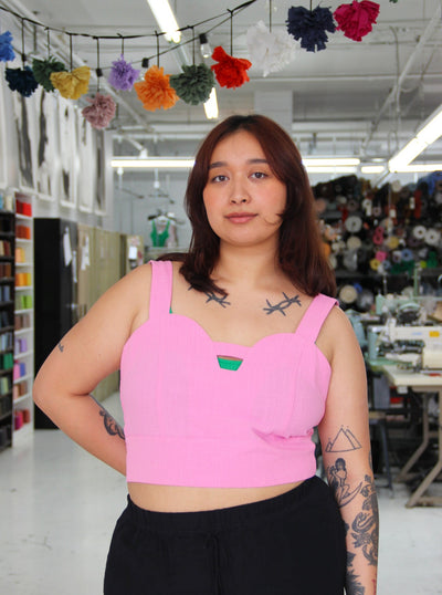 EVE GRAVEL Top Reid - Bubblegum
