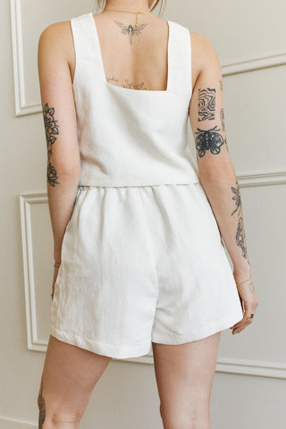 Skort Ivy Dailystory, jupe-short. Fait localement à Montréal, Québec. Parfaite idée de cadeau pour femme.