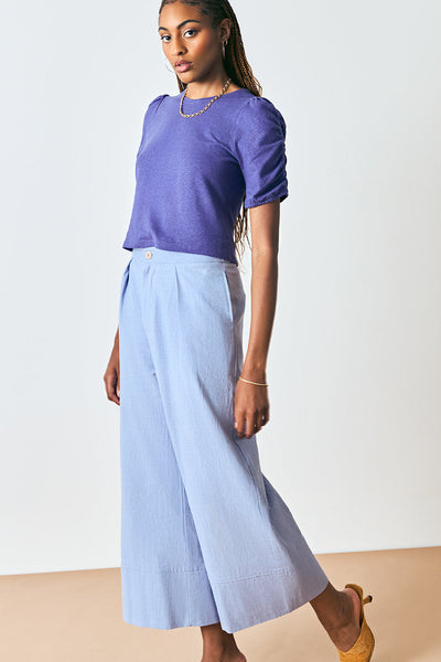 DAGG & STACEY Vernon Trousers - Aura Blue