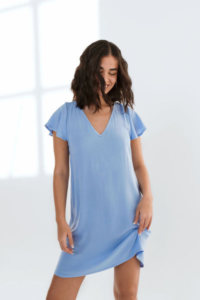 DAILYSTORY Aubree Dress - Blue