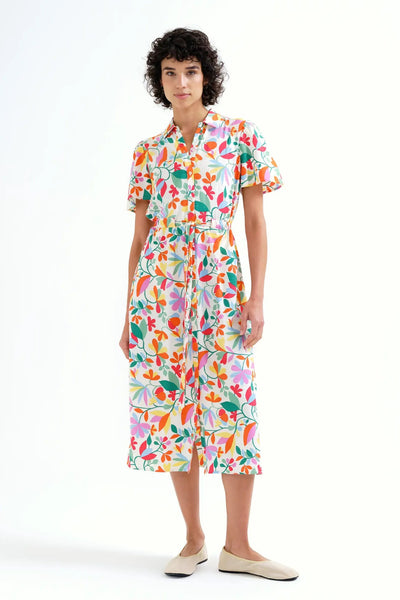 COMPANIA FANTASTICA Lotto Print Dress