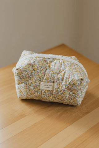 DANS LE SAC x LIBERTY LONDON Pochette Matelassé - Mimosa