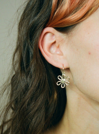 BILAK JEWELRY Flower of Life Earrings - Sterling Silver