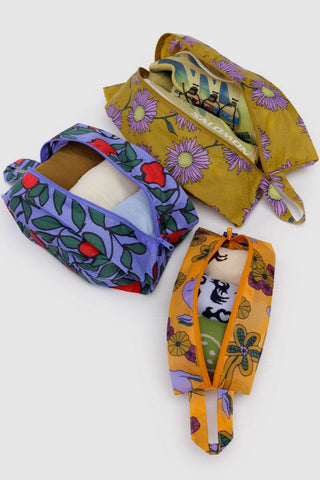 BAGGU 3D ZIP Pouch - Night Ochard