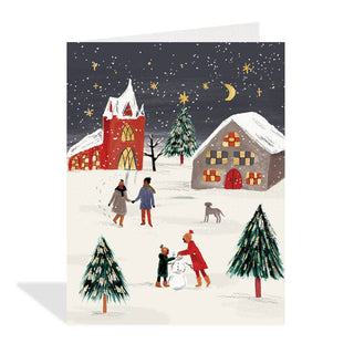 HALFPENNY POSTAGE Winter Walk Card