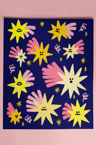 SPECIAL PROJECT Greeting Card - Stars