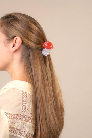 COUCOU SUZETTE Hair Clip - Mushroom