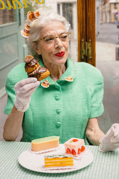 HELLO SUZETTE Religious Barrette