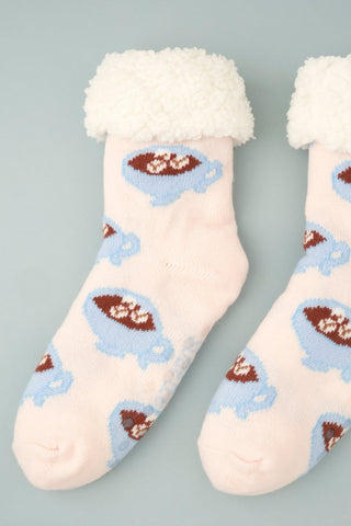 HELLO SUZETTE Hot Chocolate Slippers
