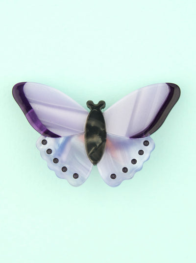 COUCOU SUZETTE Purple Butterfly Hair Clip