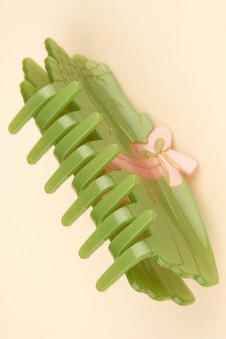 COUCOU SUZETTE Hair Clip - Asparagus