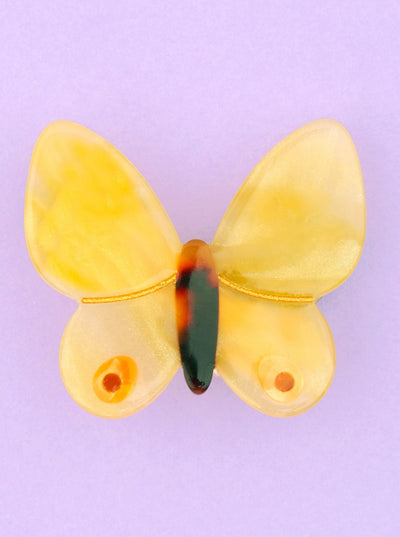 COUCOU SUZETTE Yellow Butterfly Hair Clip