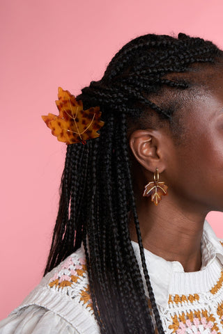 COUCOU SUZETTE Maple Leaf Hair Clip